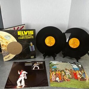Elvis Presley Aloha from Hawaii via Satellite Vinyl 2LP RCA VPSX-6089 Quadradisc